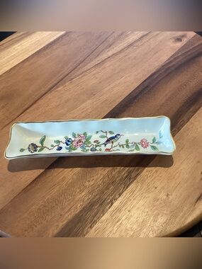 Aynsley Pembroke English Bone China Olive Tray vintage